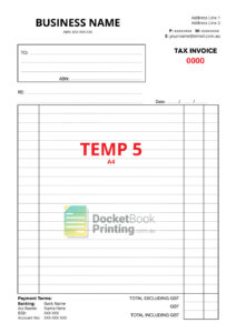 Docketbook Template_Temp5_A4-01