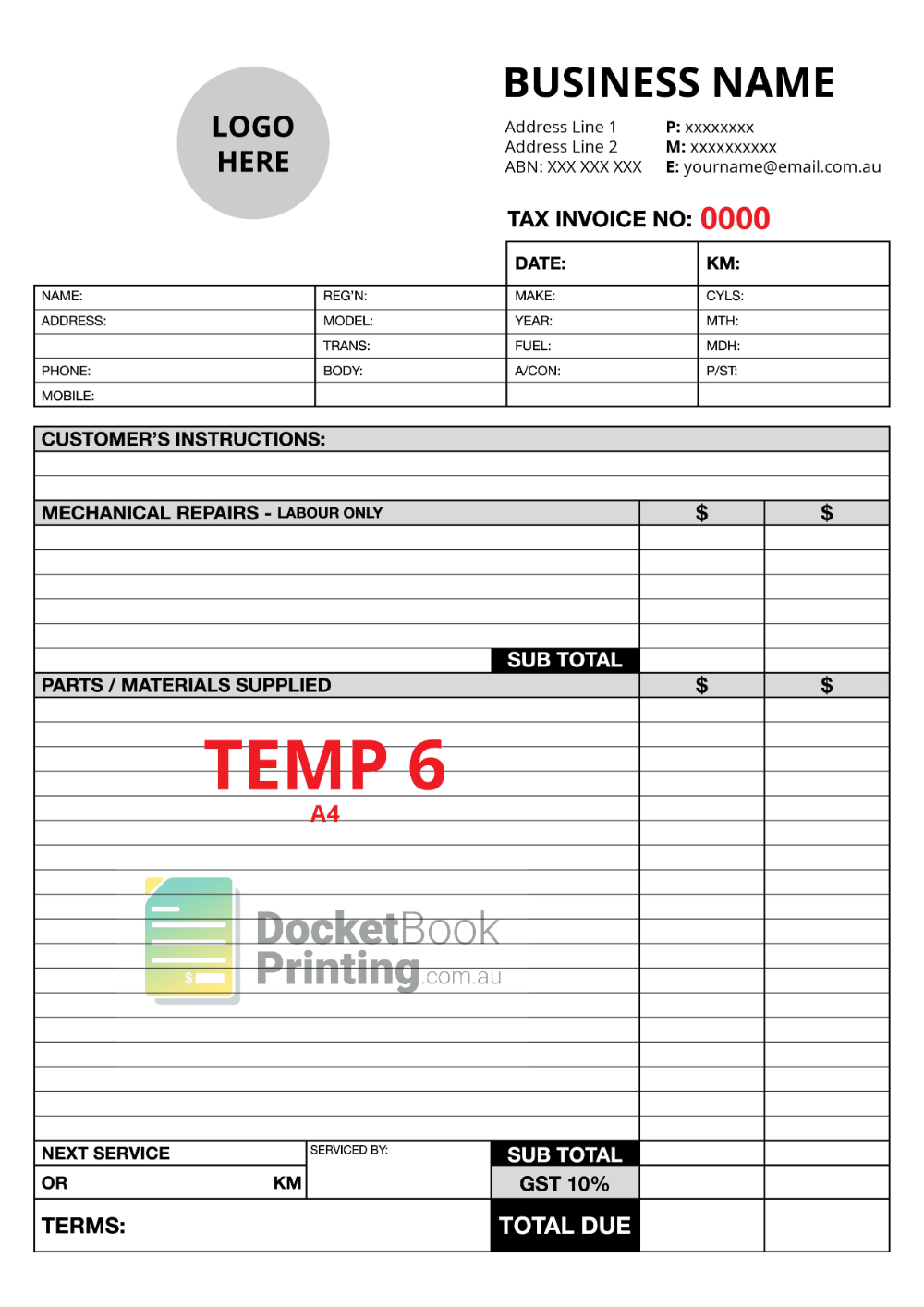 Docketbook Template_Temp6_A4-01