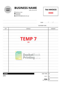 Docketbook Template_Temp7_A4-01