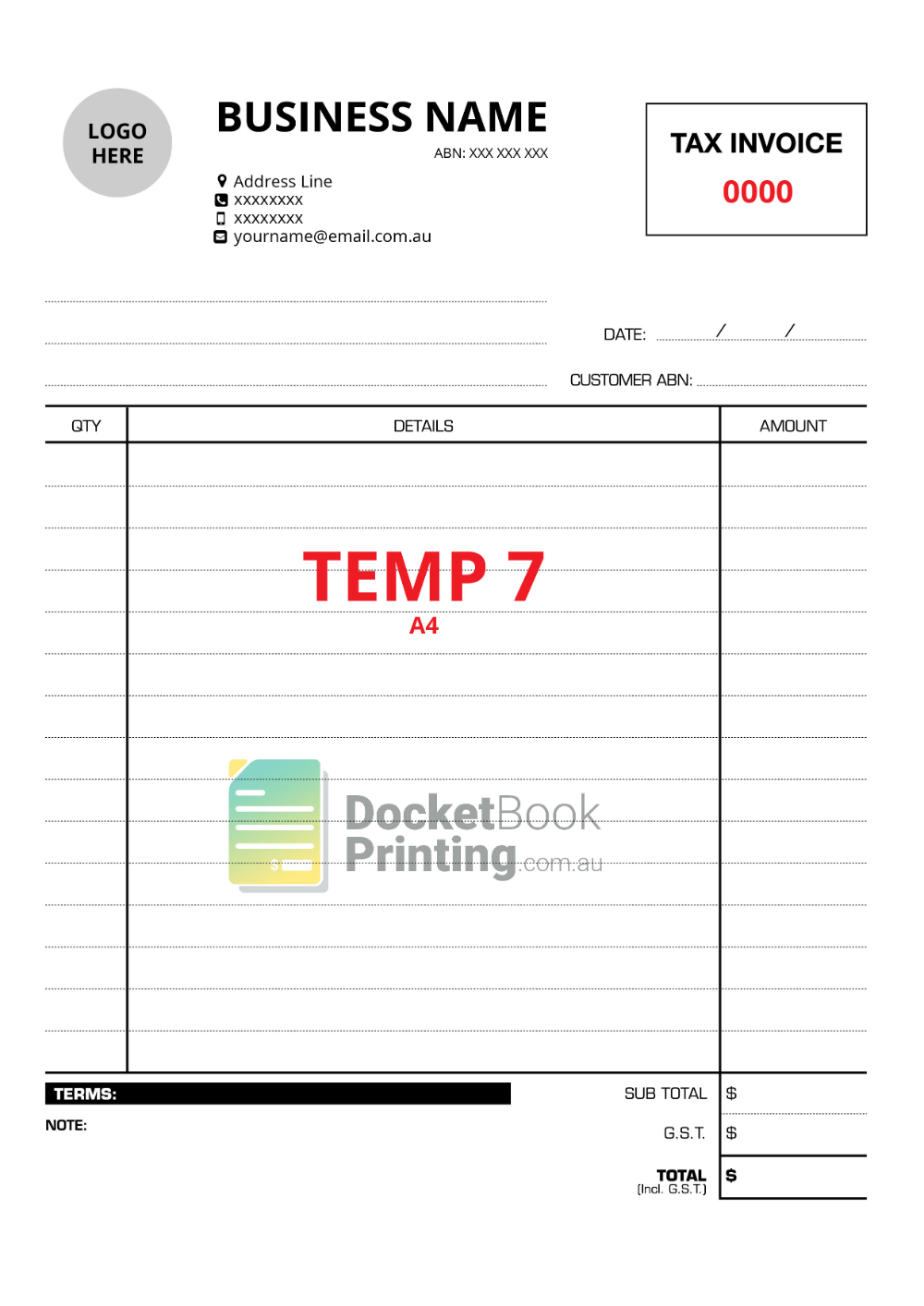 Docketbook Template_Temp7_A4-01